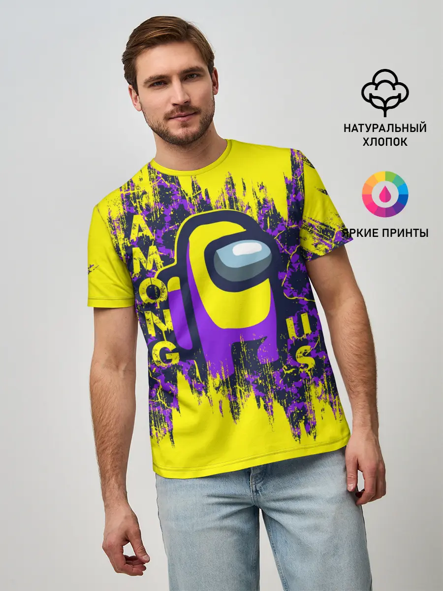 Мужская базовая футболка / AMONG US