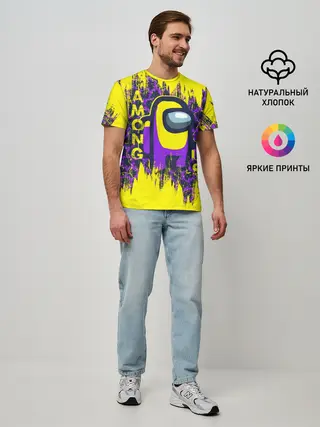 Мужская базовая футболка / AMONG US