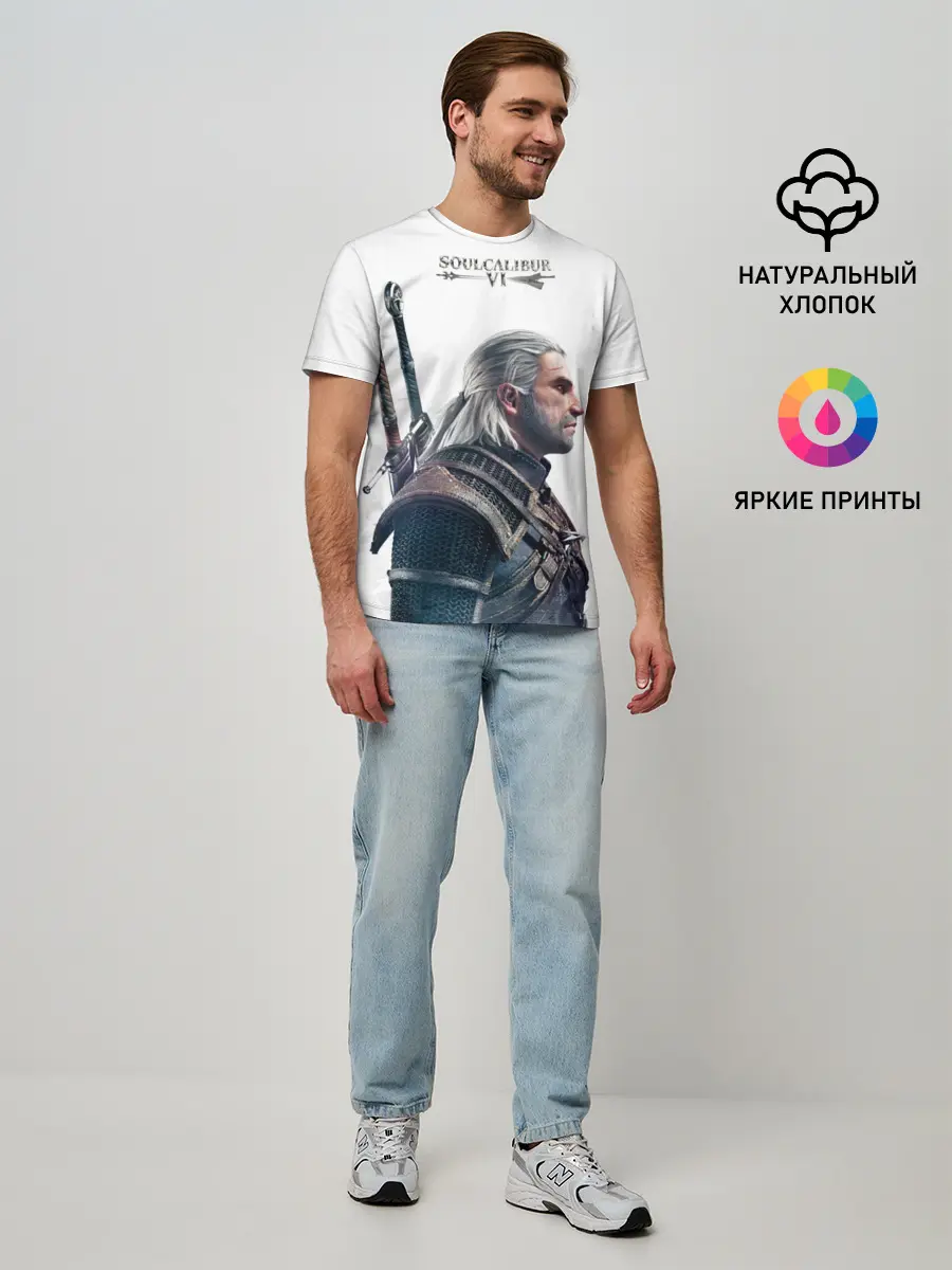 Мужская базовая футболка / Soulcalibur VI