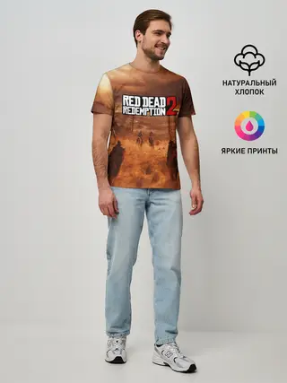 Мужская базовая футболка / RED DEAD REDEMPTION 2