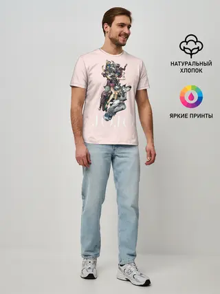 Мужская базовая футболка / JoJo_2