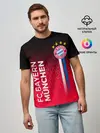Мужская базовая футболка / ФК БАВАРИЯ / BAYERN / МЮНХЕН