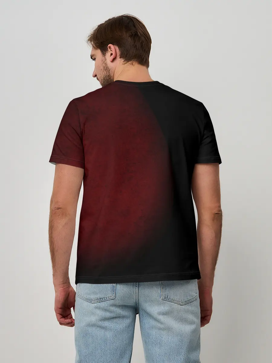 Мужская базовая футболка / Тень клоуна КиШ