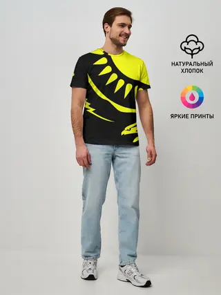 Мужская базовая футболка / Kazakhstan