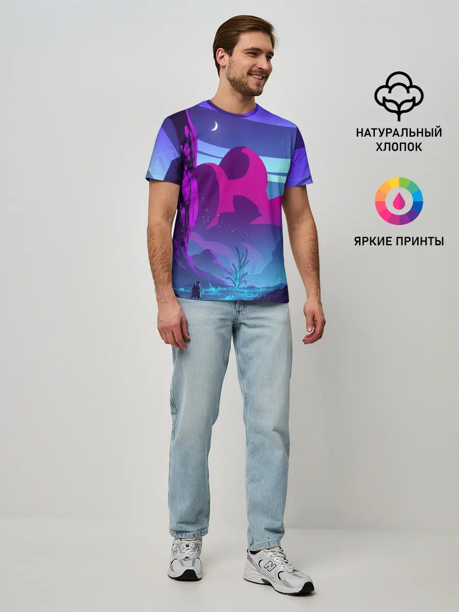 Мужская базовая футболка / Фентези