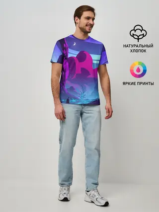 Мужская базовая футболка / Фентези