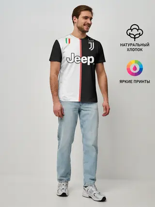 Мужская базовая футболка / Де Лигт домашняя 2020