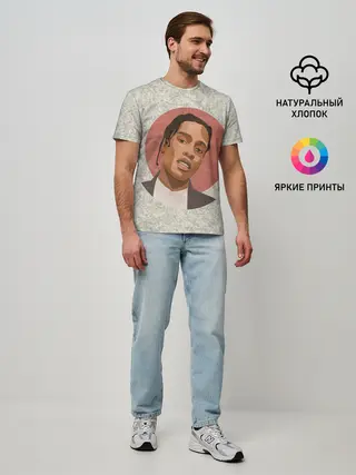 Мужская базовая футболка / ASAP