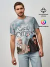 Мужская базовая футболка / Good Omens