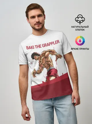 Мужская базовая футболка / Боец Баки