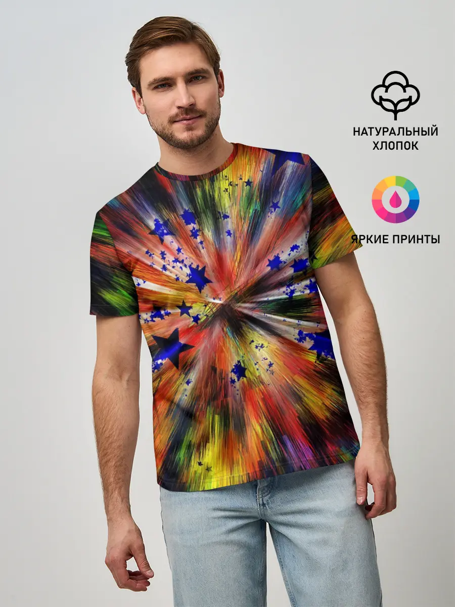 Мужская базовая футболка / Звездный путь