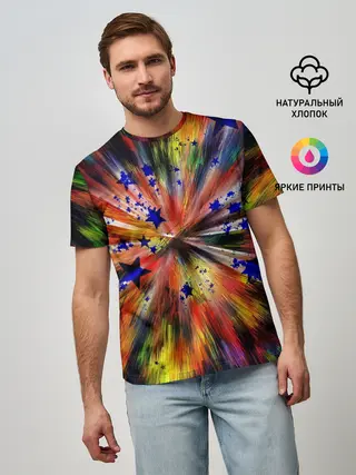 Мужская базовая футболка / Звездный путь