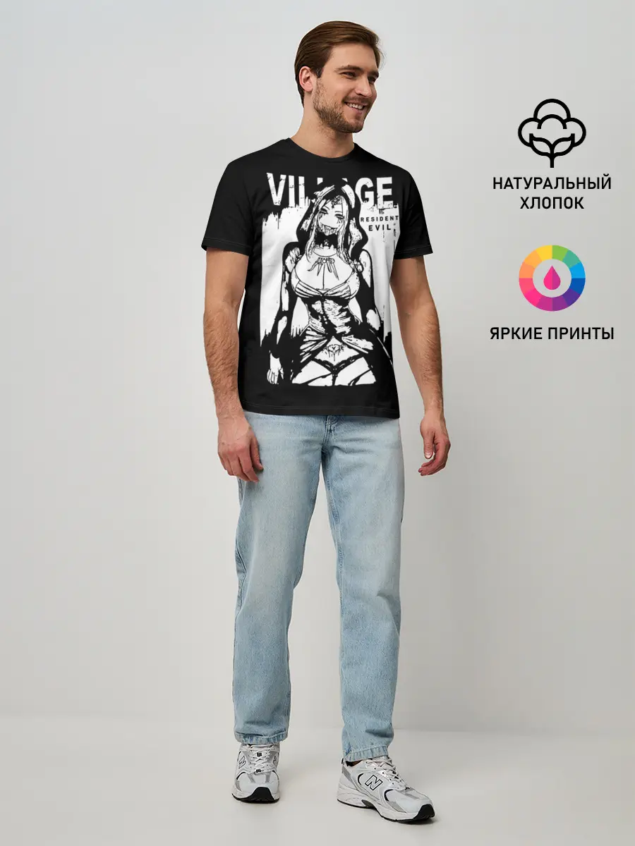 Мужская базовая футболка / Resident Evil