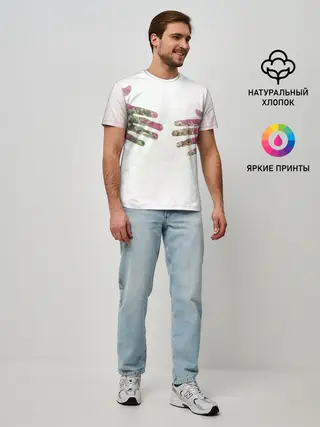 Мужская базовая футболка / HANDS