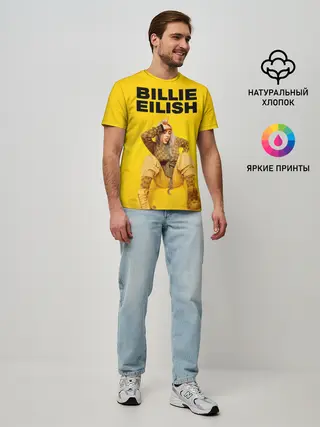 Мужская базовая футболка / Billie Eilish