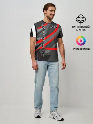 Мужская базовая футболка / Need for Speed