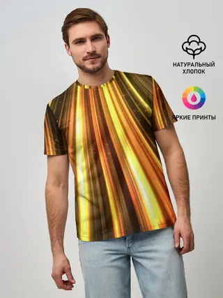 Мужская базовая футболка / Vzlet