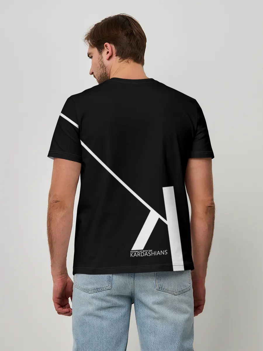 Мужская базовая футболка / Ким Кардашьян