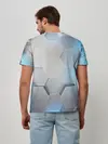 Мужская базовая футболка / 3D соты