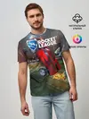 Мужская базовая футболка / Rocket League