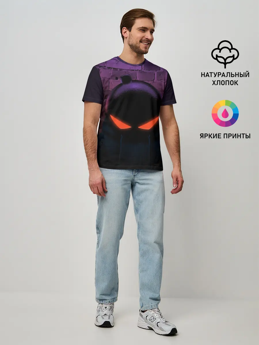 Мужская базовая футболка / Friday Night Funkin Whitty