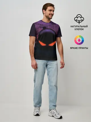 Мужская базовая футболка / Friday Night Funkin Whitty