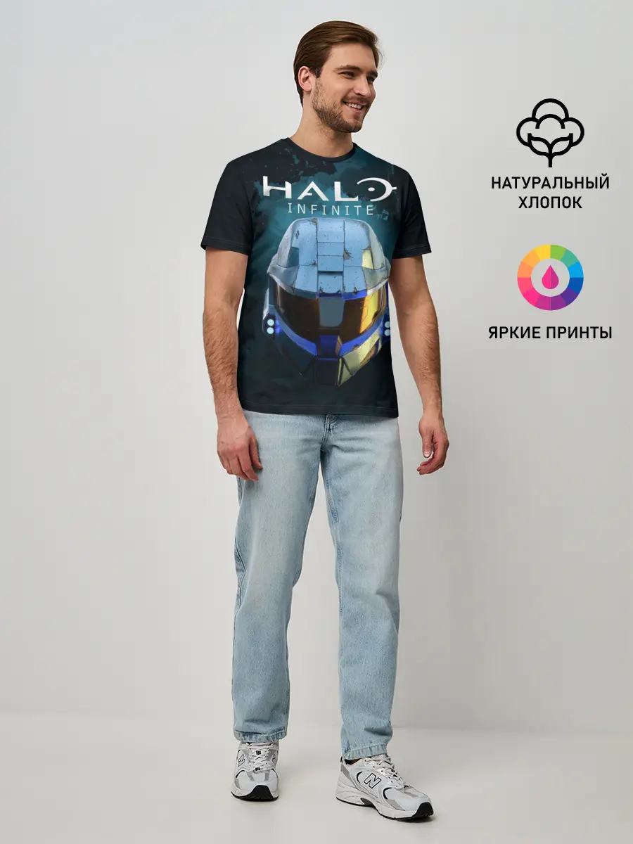 Мужская базовая футболка / Halo Infinite