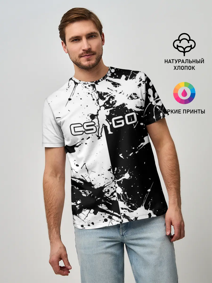 Мужская базовая футболка / COUNTER STRIKE