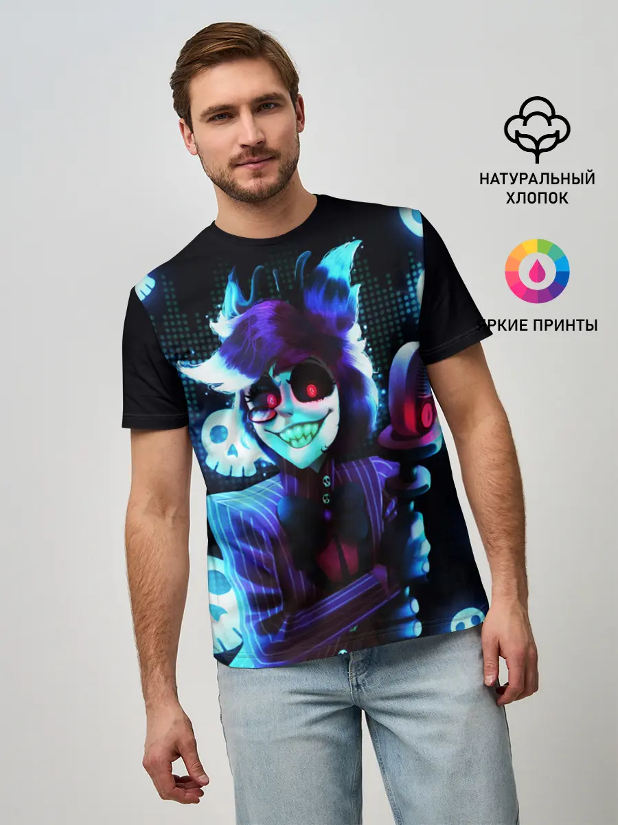 Мужская базовая футболка / Отель Хазбин