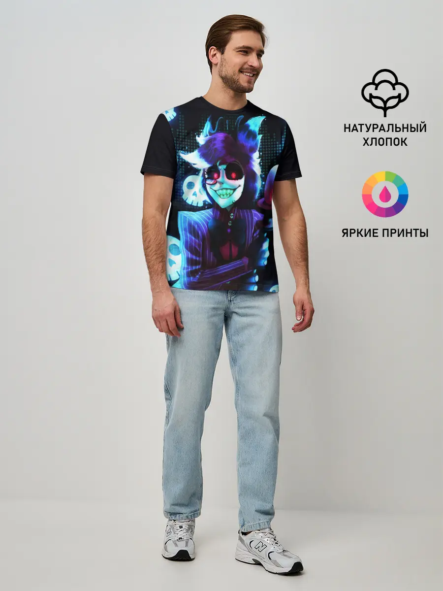 Мужская базовая футболка / Отель Хазбин