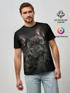 Мужская базовая футболка / Французский бульдог