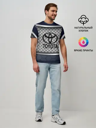 Мужская базовая футболка / TOYOTA SPORT