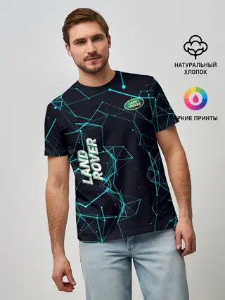 Мужская базовая футболка / Land Rover