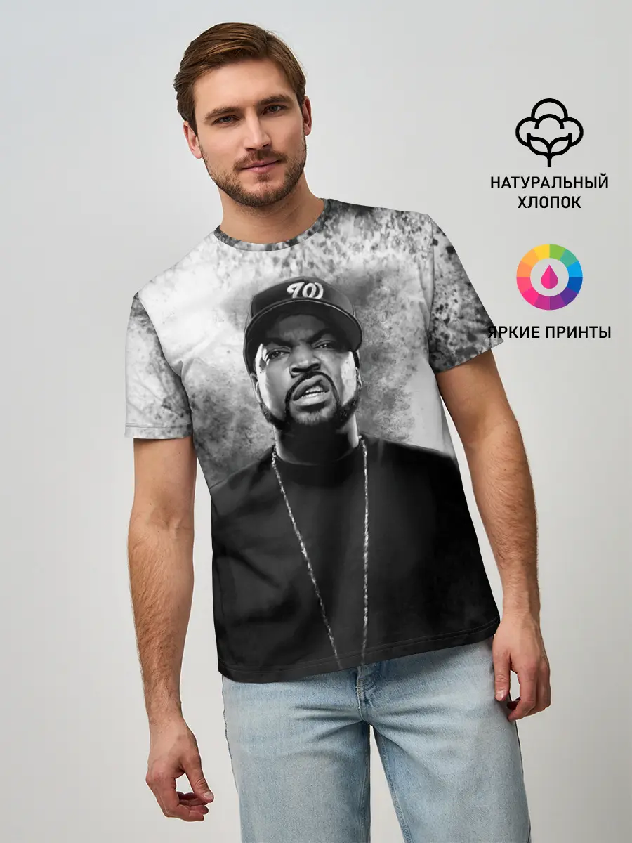 Мужская базовая футболка / Ice Cube | Айс Куб