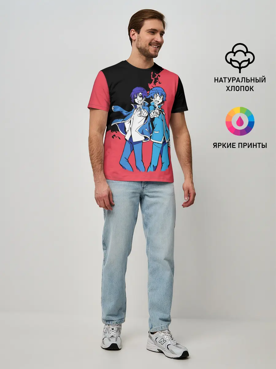 Мужская базовая футболка / Добро пожаловать в ад, Ирума