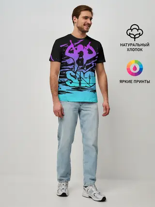 Мужская базовая футболка / Sword Art Online