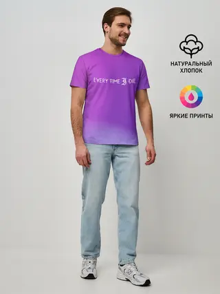 Мужская базовая футболка / Every time i die