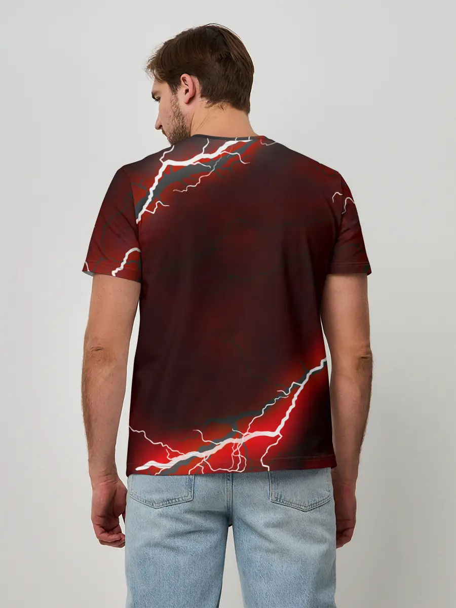 Мужская базовая футболка / НЕЛЬЗЯ ЖИТЬ В СТРАХЕ | ЖИЗНЬ БЕЗ СТРАХА