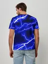 Мужская базовая футболка / СИНИЕ МОЛНИИ