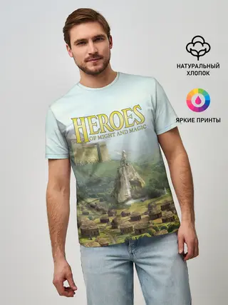 Мужская базовая футболка / Оплот | Heroes of Might and Magic 3