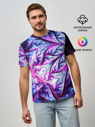 Мужская базовая футболка / FRACTAL COLLECTION