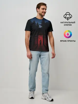 Мужская базовая футболка / Twin Peaks