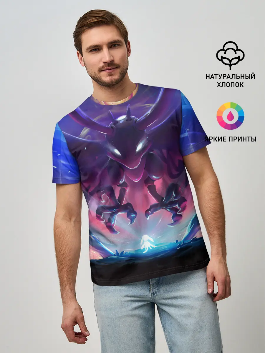 Мужская базовая футболка / Ori and the Blind Forest