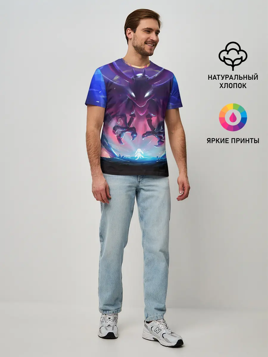 Мужская базовая футболка / Ori and the Blind Forest