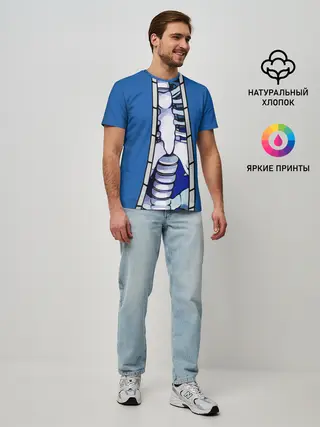 Мужская базовая футболка / КУРТКА САНСА