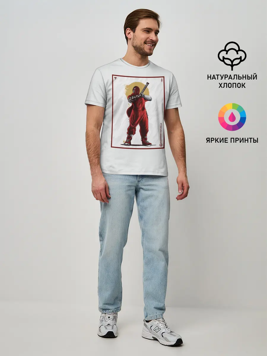 Мужская базовая футболка / SLIPKNOT | Alessandro Venturella