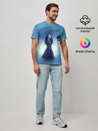 Мужская базовая футболка / Nightwish