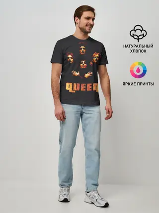Мужская базовая футболка / Queen