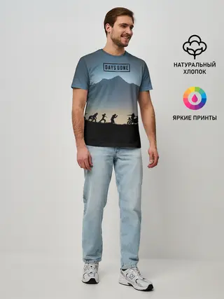 Мужская базовая футболка / Days Gone
