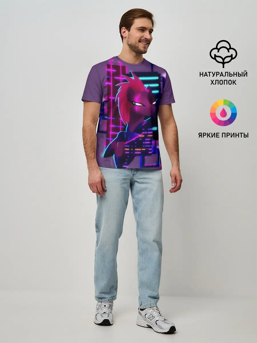 Мужская базовая футболка / Мой маленький пони